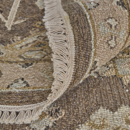 Corbitt Traditional Oriental - Brown/Ivory Area Rug