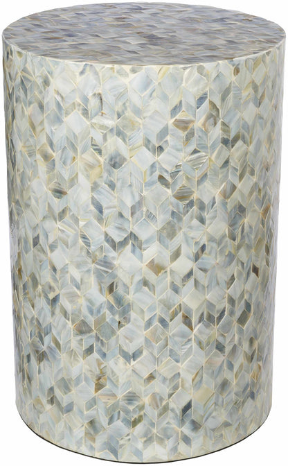 Zeppelin Ice Blue End Table