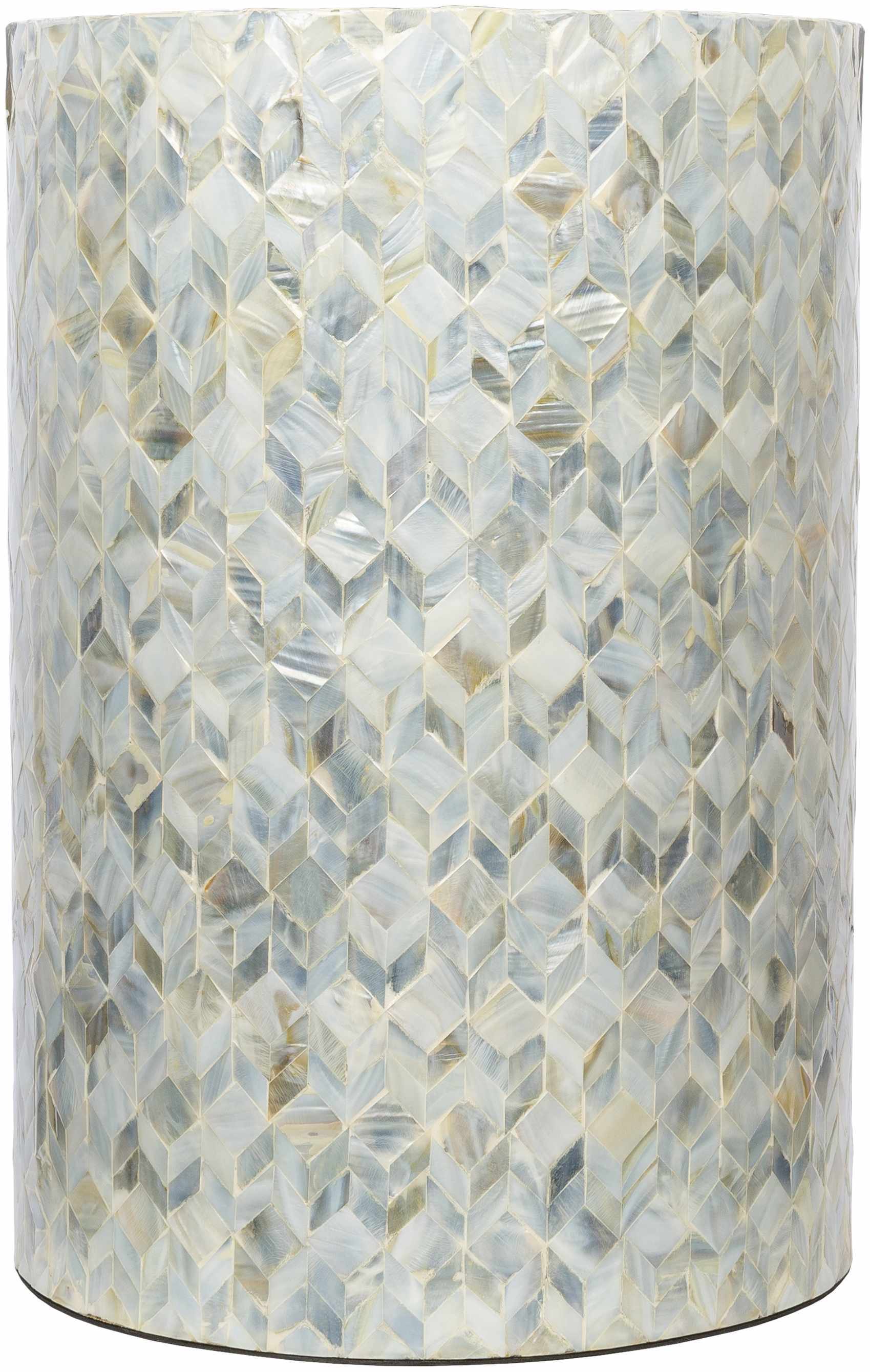 Zeppelin Ice Blue End Table