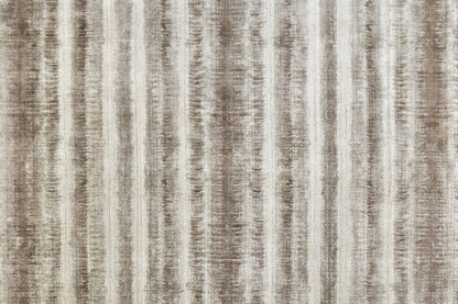 Mackay Transitional Stripes - Tan/Ivory/Brown Area Rug