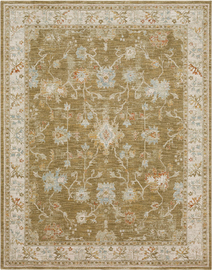 Iznik Brown Area Rug