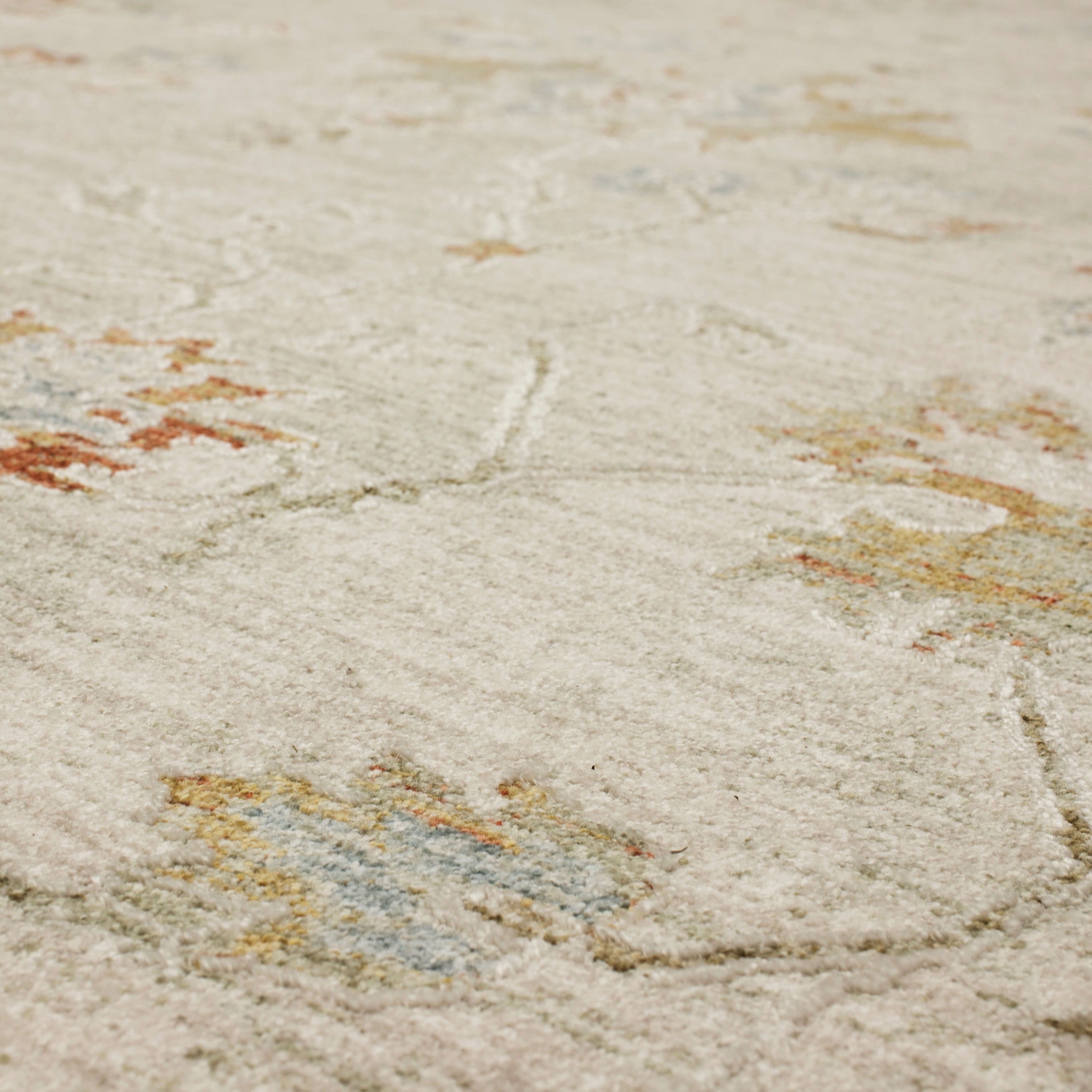 Iznik Cream Area Rug