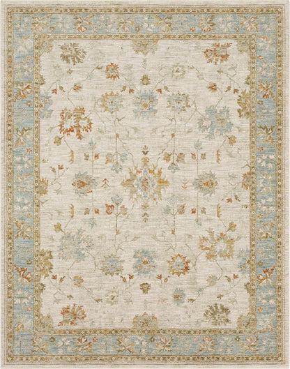 Iznik Cream Area Rug