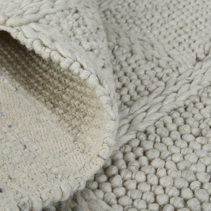 Berkeley Transitional Solid - Ivory/Gray Area Rug