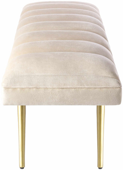 Pierre Cream Bench