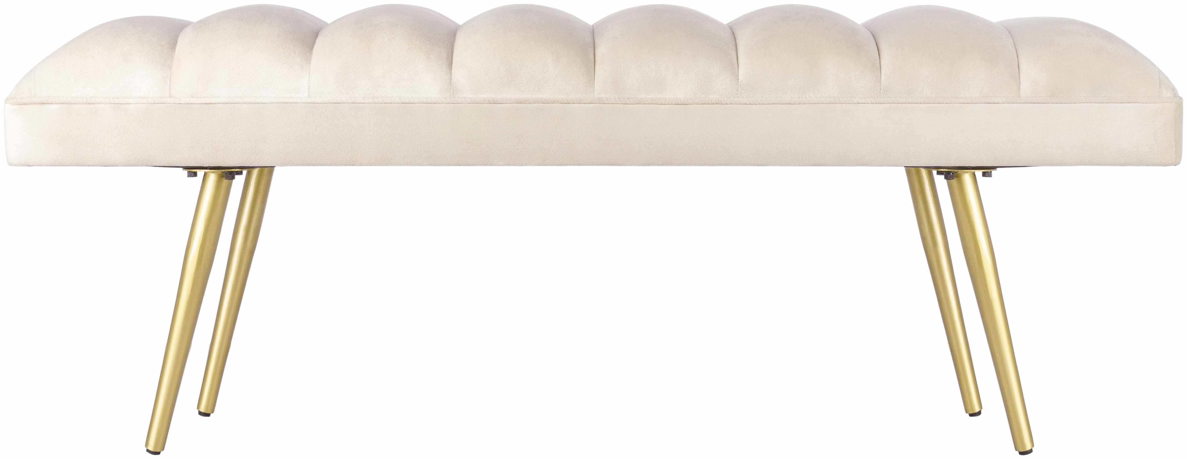 Pierre Cream Bench