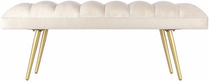 Pierre Cream Bench