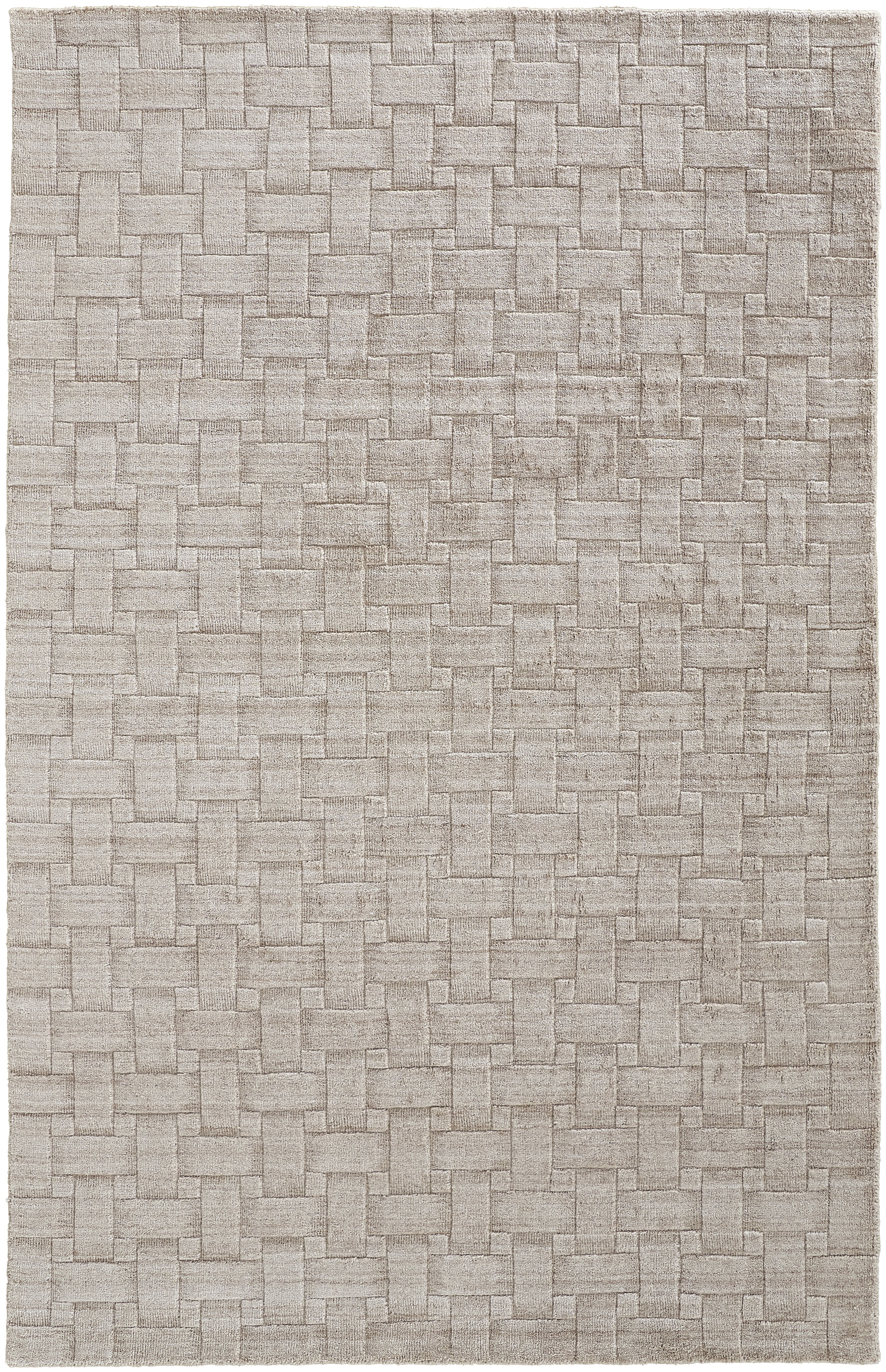 Redford Transitional Solid - Ivory Area Rug