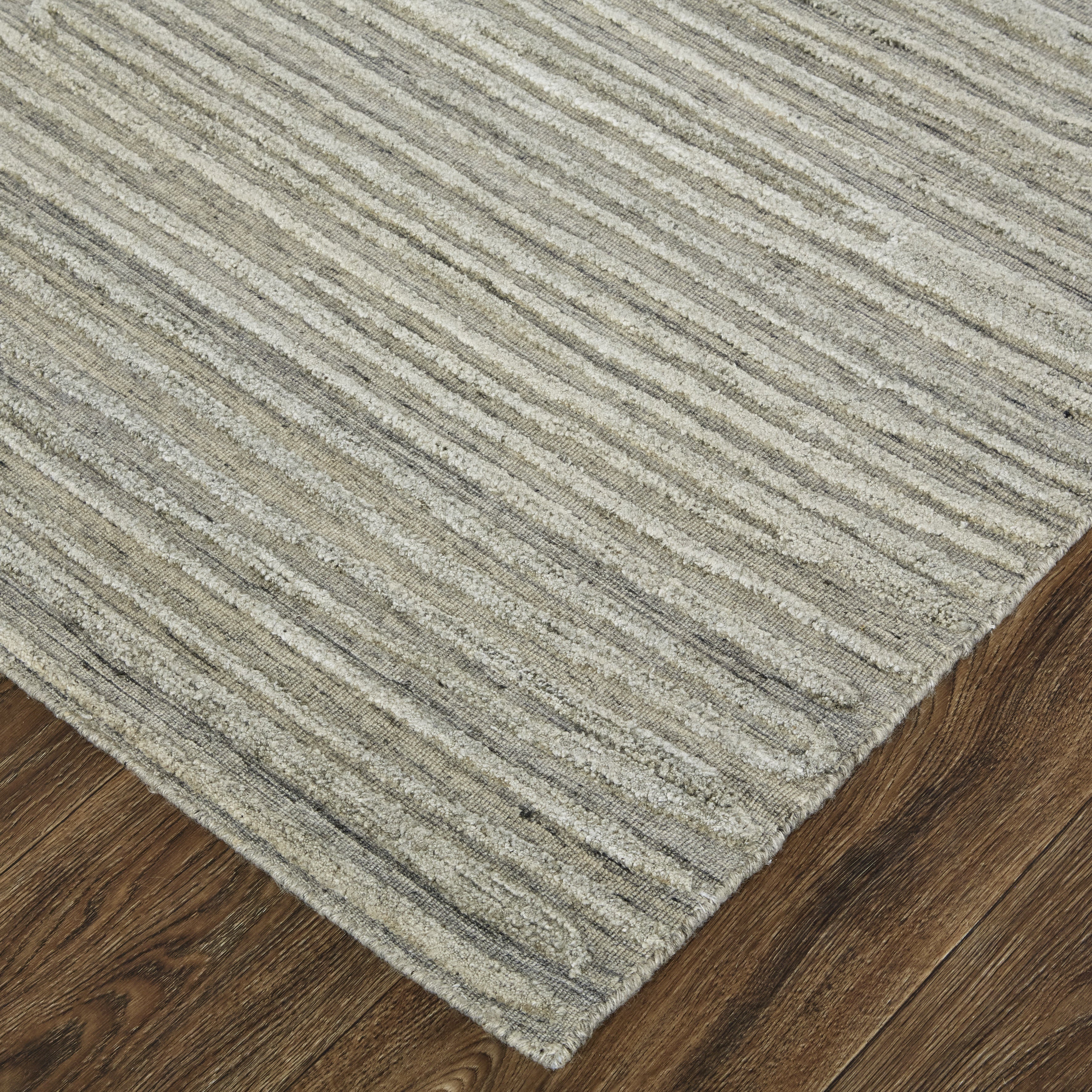 Braeside Transitional Abstract - Taupe/Gray Area Rug