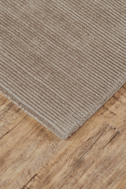 Batisse Modern Solid - Tan/Ivory/Taupe Area Rug