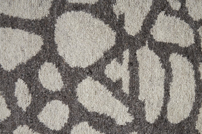 Belden Transitional Abstract - Ivory/Gray Area Rug