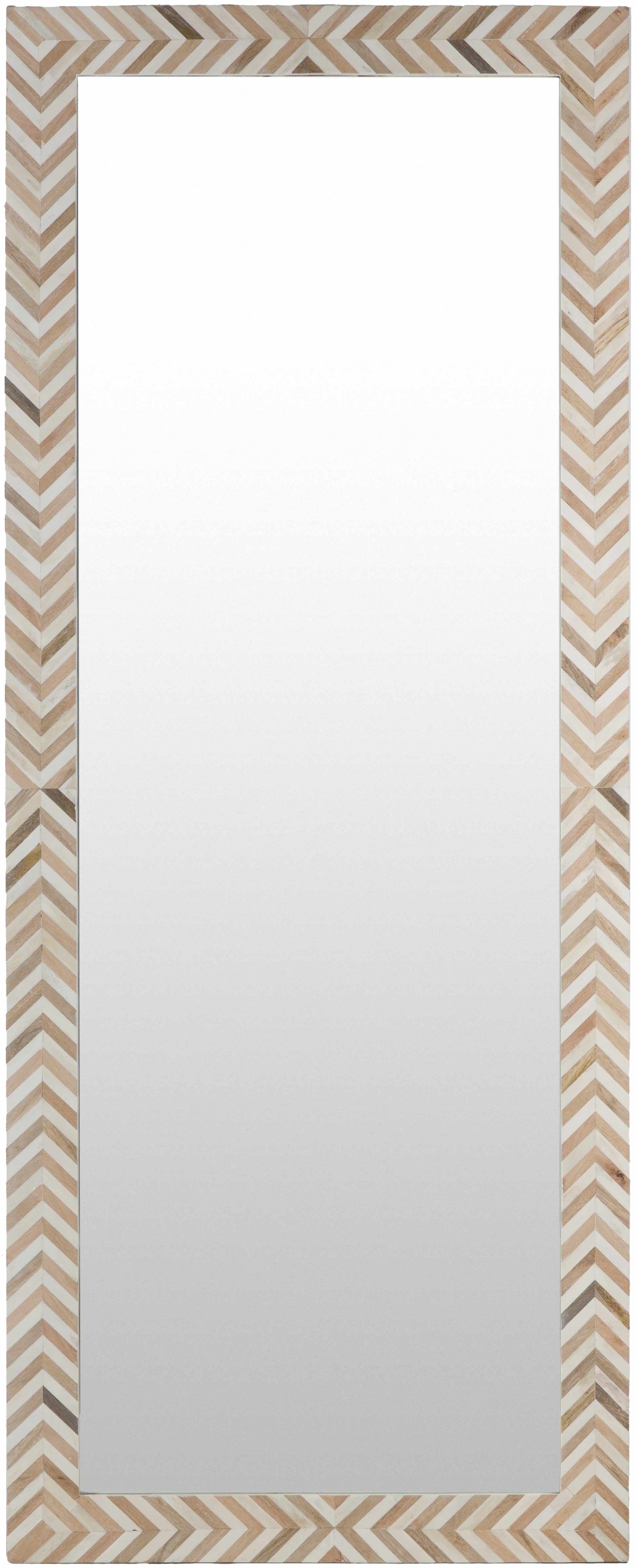 Chic Multi-Tone Bone Mirror