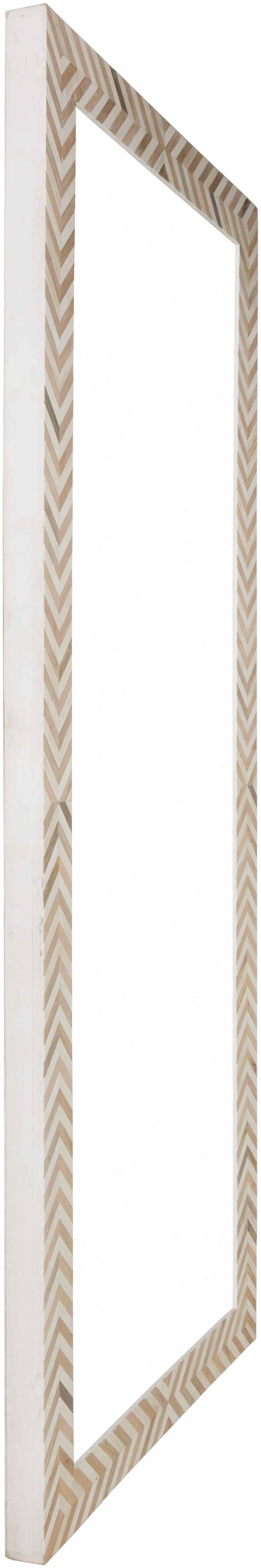 Chic Multi-Tone Bone Mirror