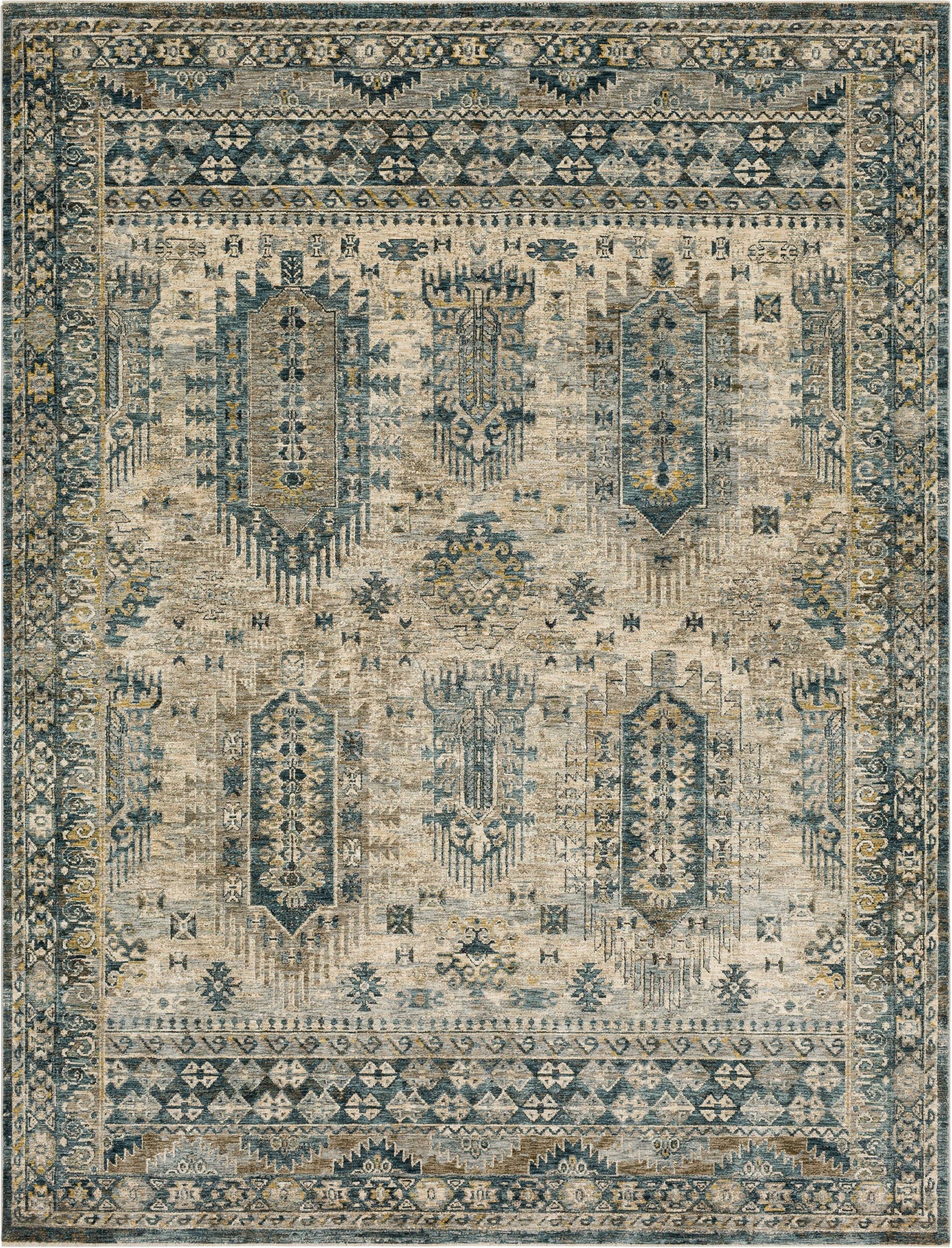 Karamar Cream Area Rug