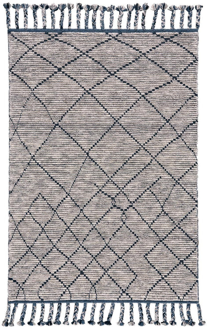 Twain Transitional Diamond - Taupe/Blue/White