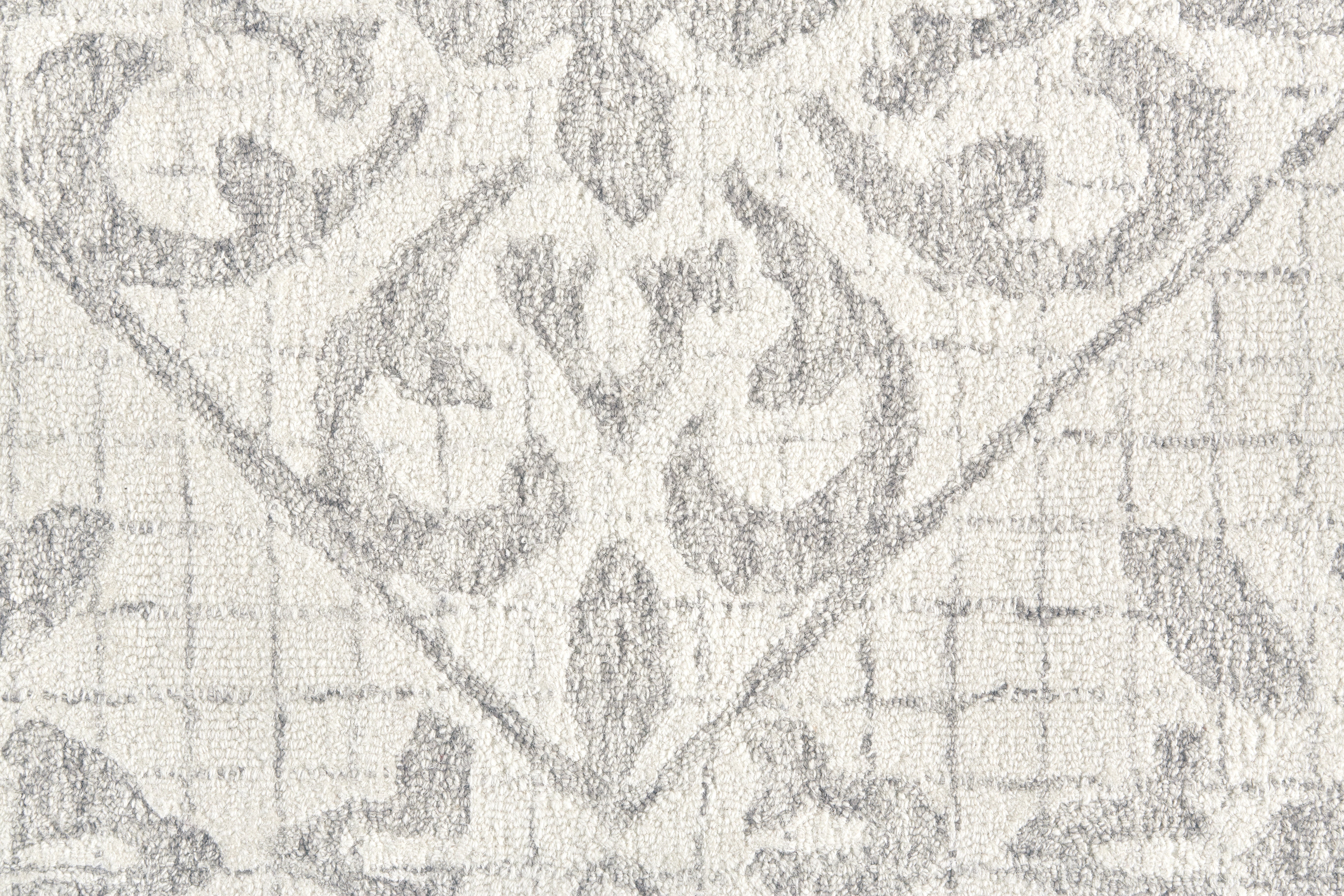 Rhett Transitional Floral & Botanical - Ivory/Gray