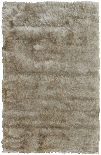 Indochine Modern Solid - Tan/Taupe Area Rug