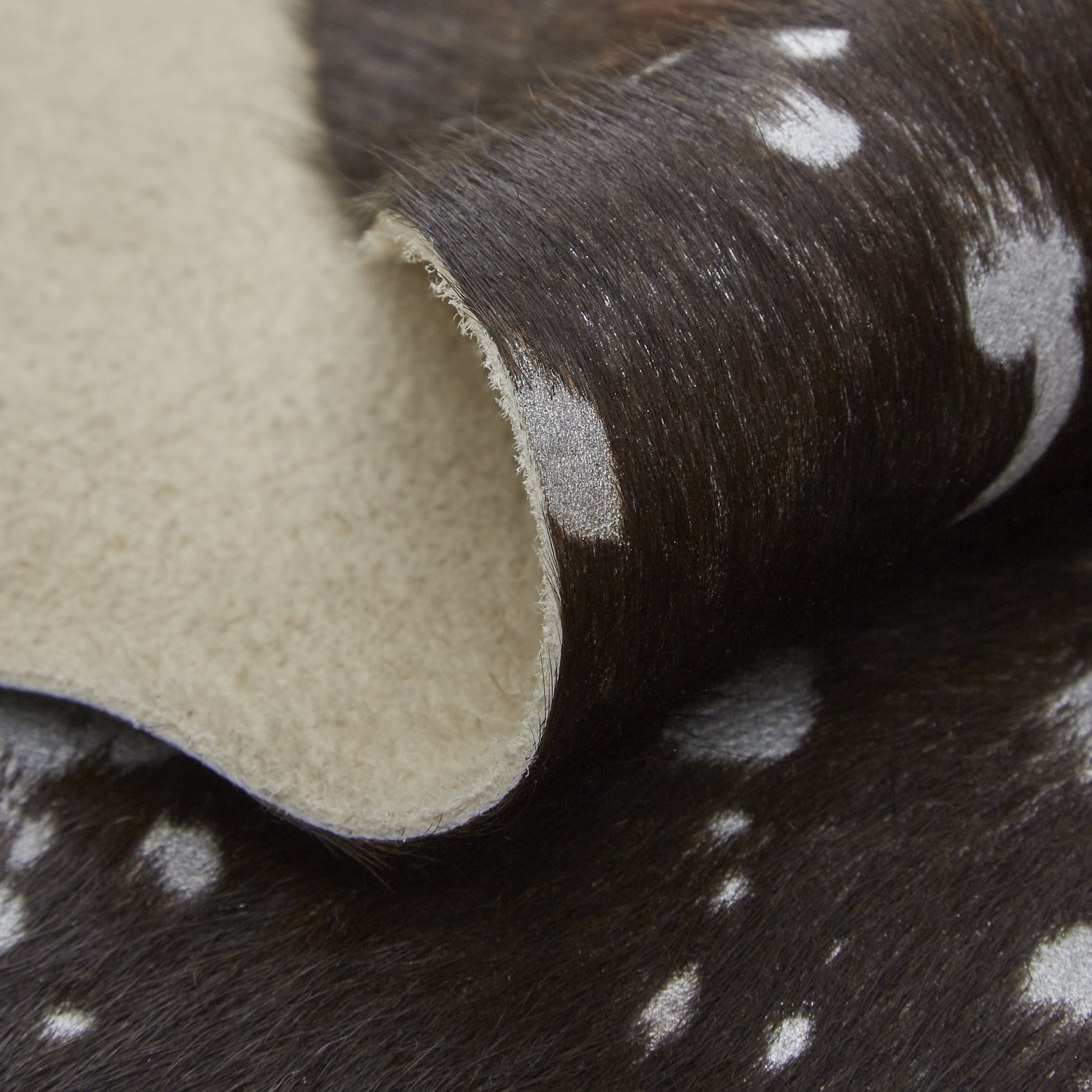 Ellyse Silver/Brown Cow Hide