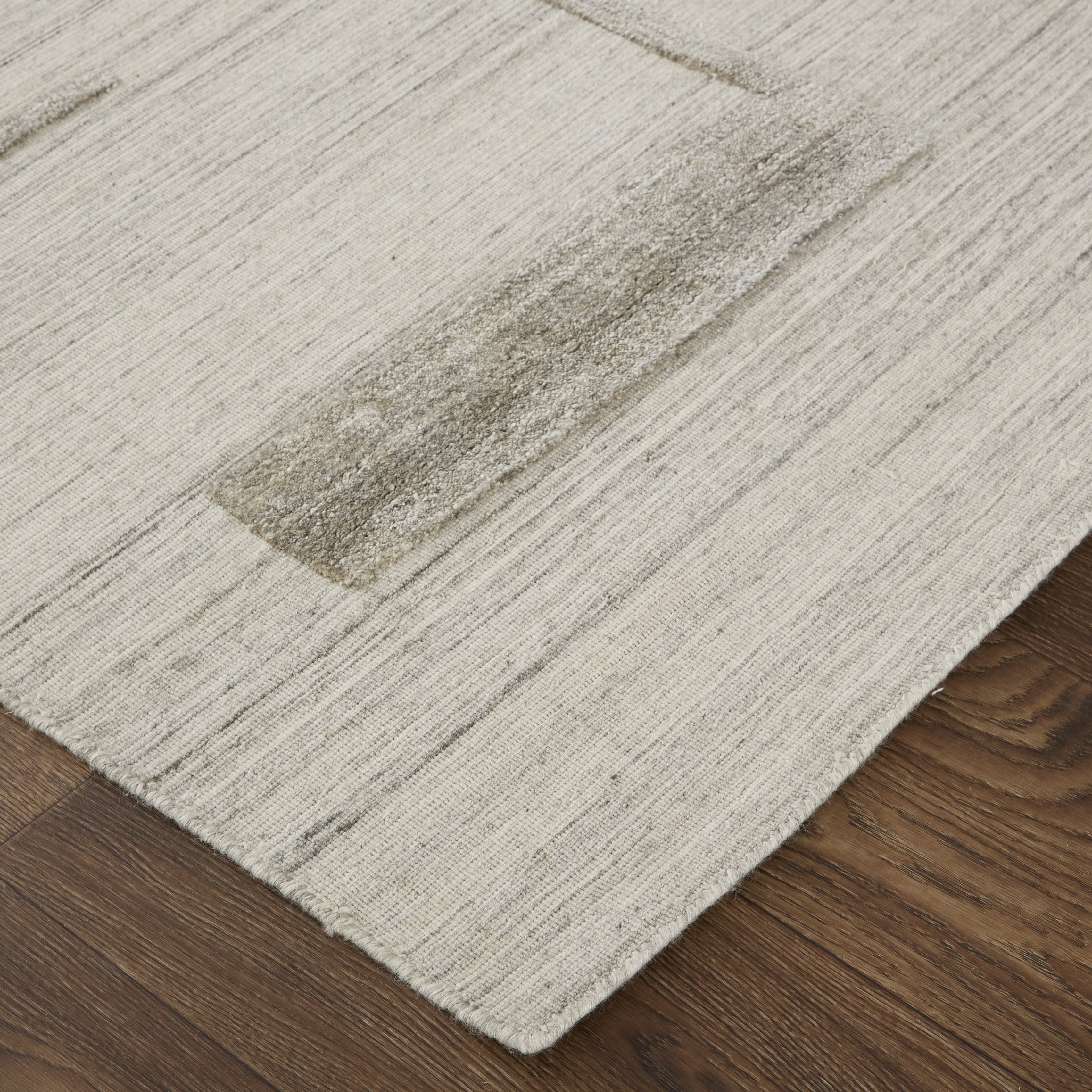 Longridge Modern Geometric - Ivory/Tan Area Rug