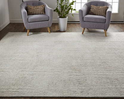 Alford Modern Solid - Ivory/Tan Area Rug