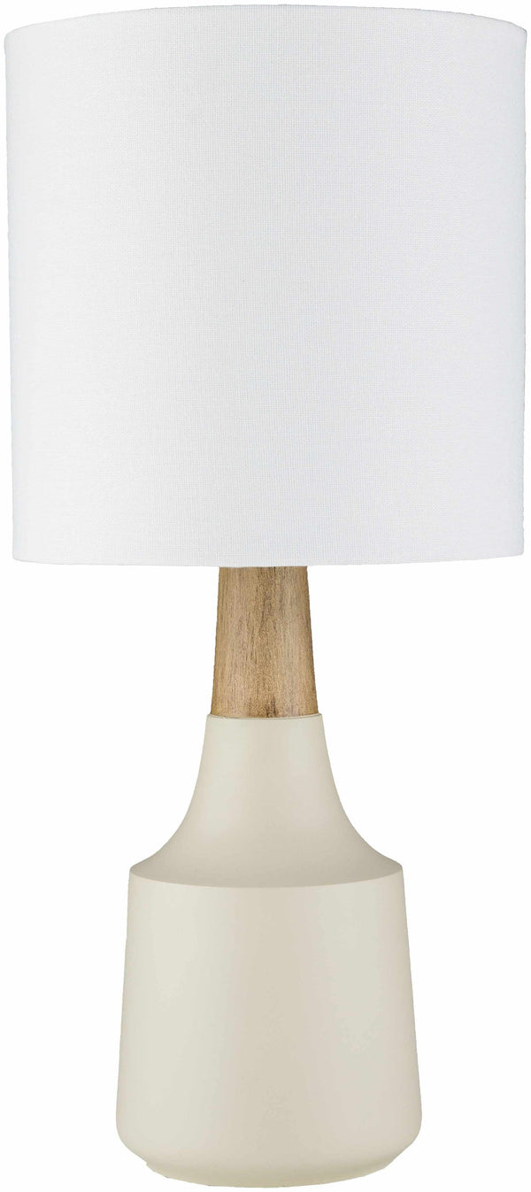 Contemporary Ivory Table Lamp