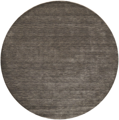 Luna Modern Solid - Brown/Taupe Area Rug