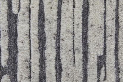 Broadfield Modern Stripes - Ivory Area Rug
