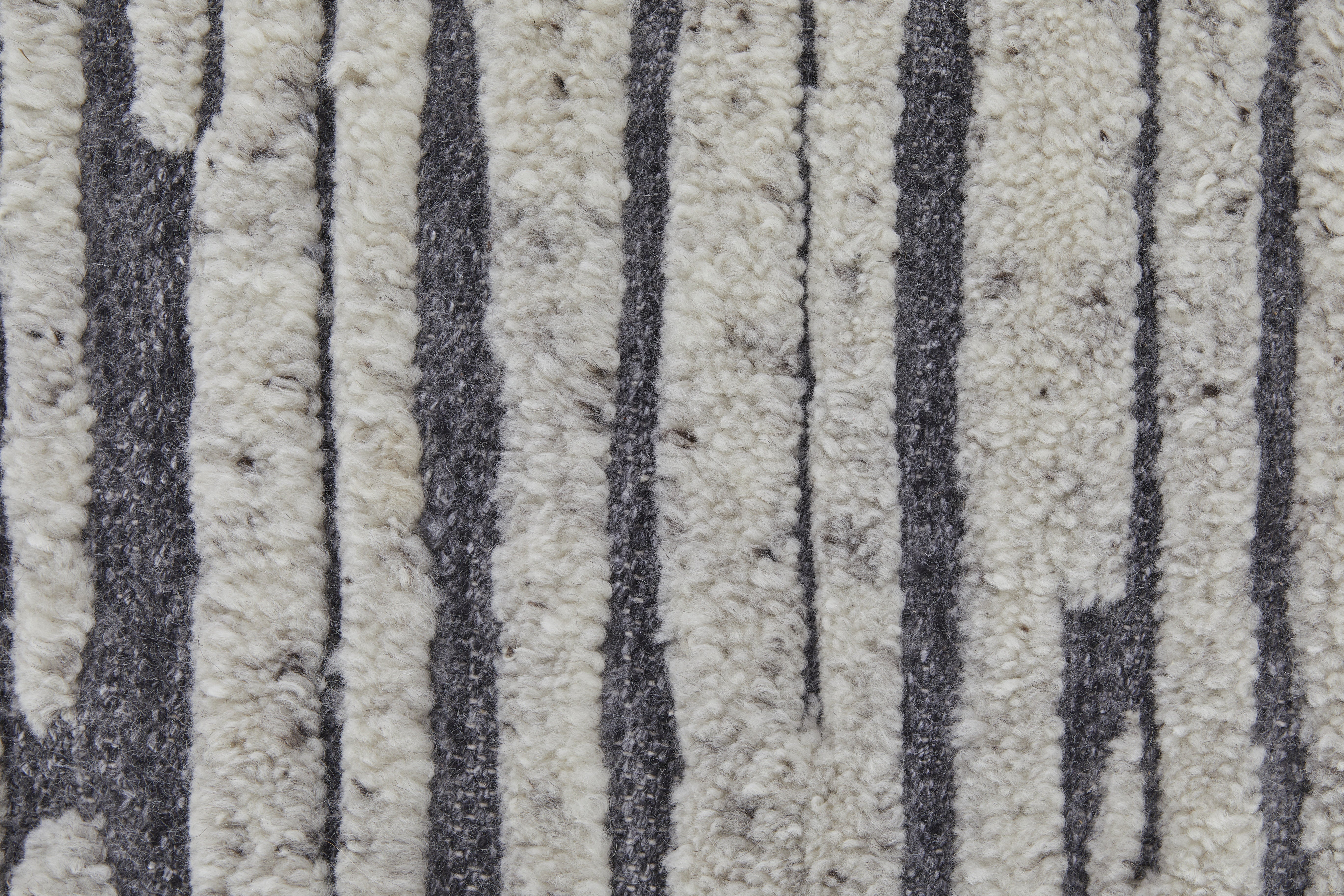 Broadfield Modern Stripes - Ivory Area Rug