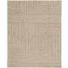 Fenner Transitional Geometric - Taupe/Ivory Area Rug