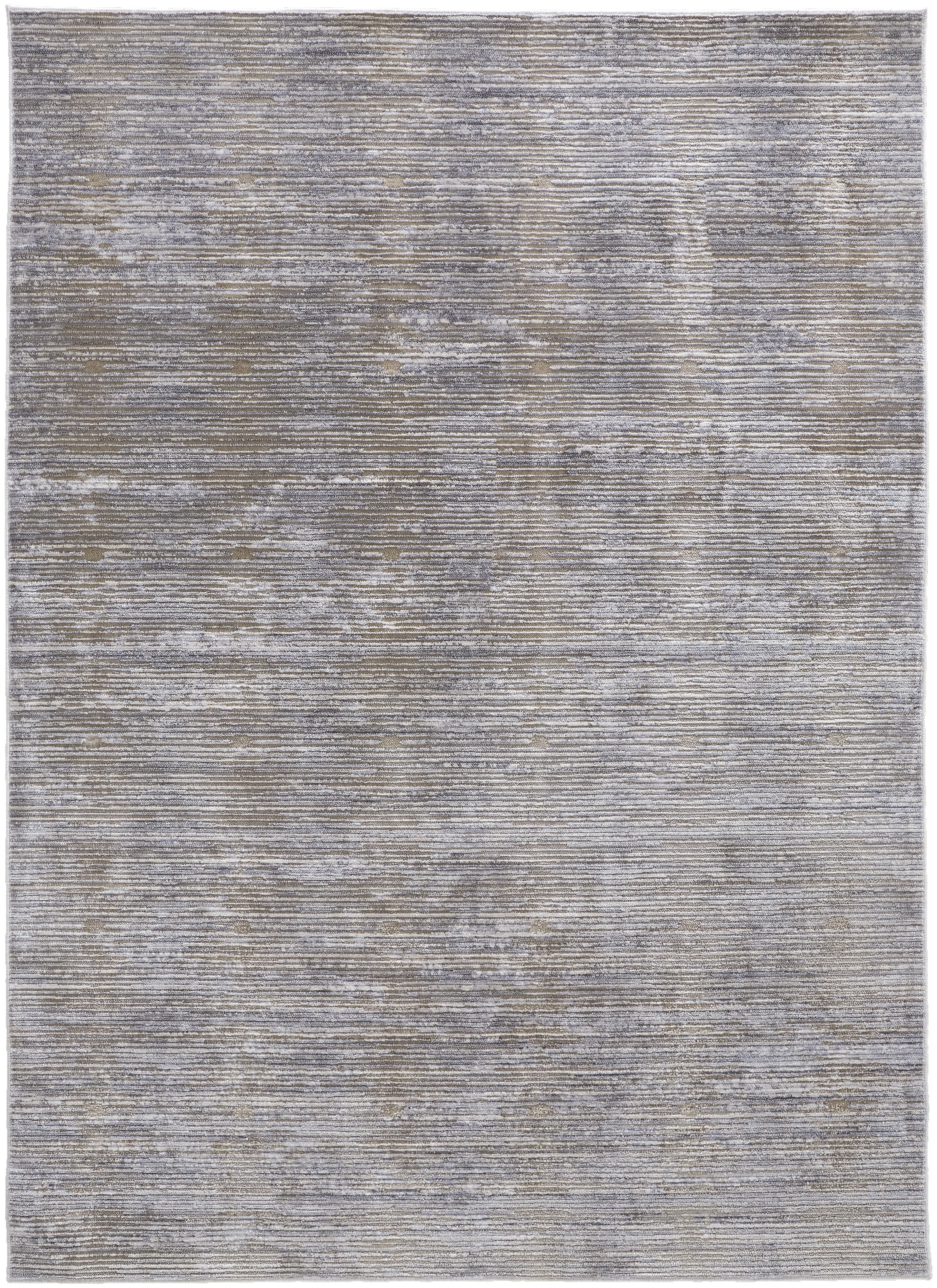 Laina Transitional Distressed - Taupe/Silver/Tan Area Rug