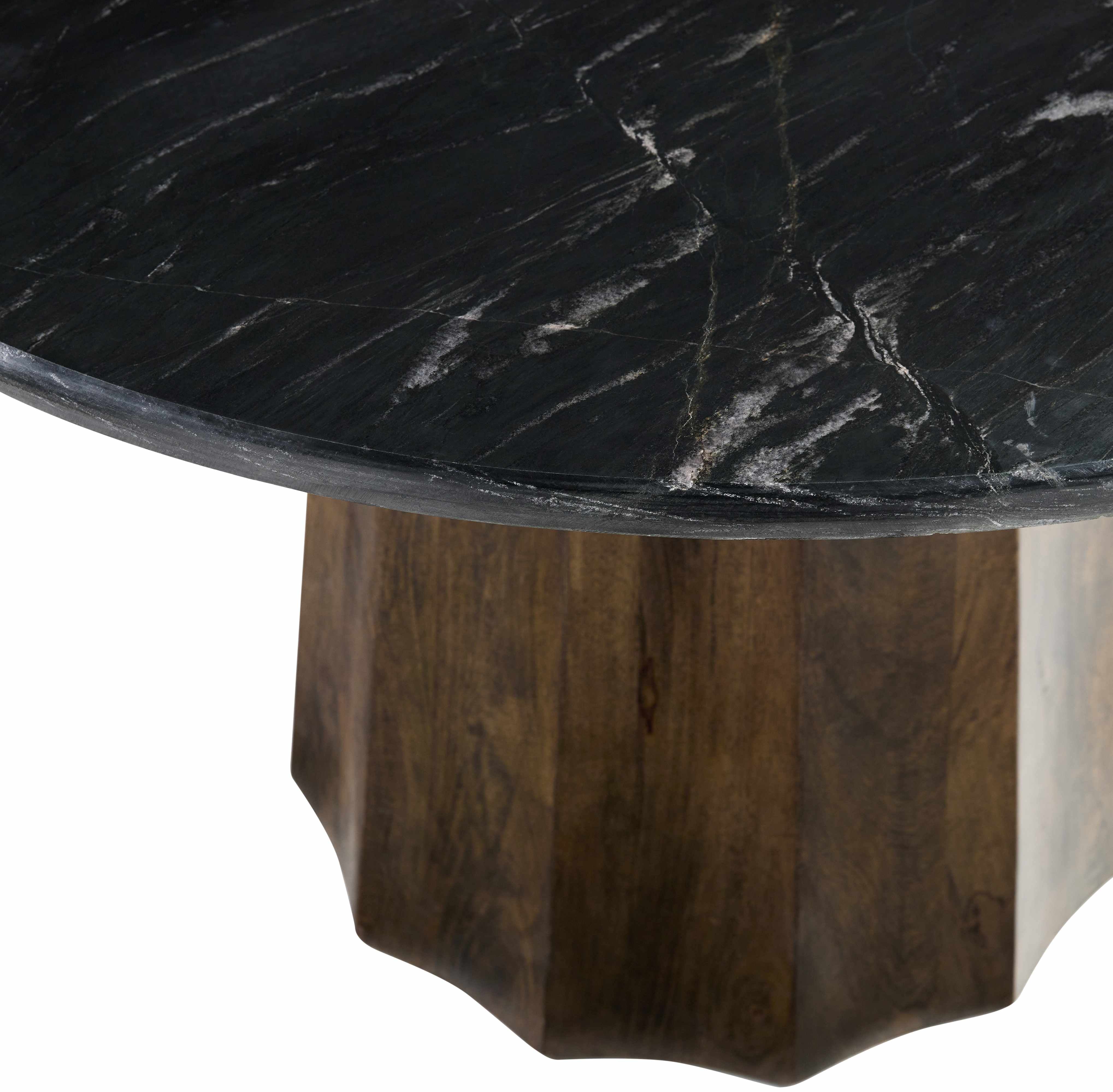 Milan Black Dining Table