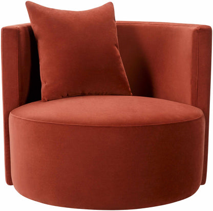 Curitiba Burgundy Swivel Chair