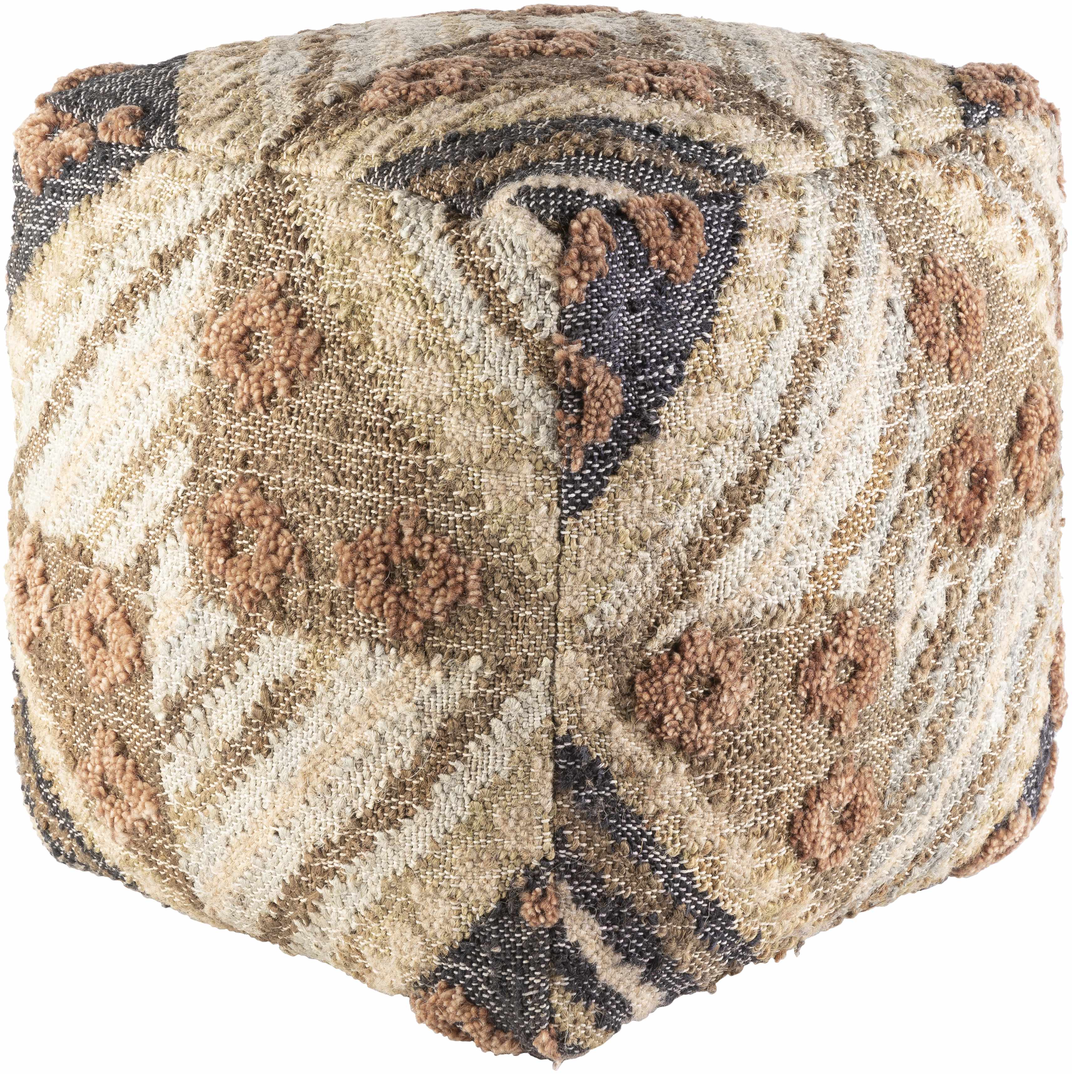 Ethnic Cube Pouf