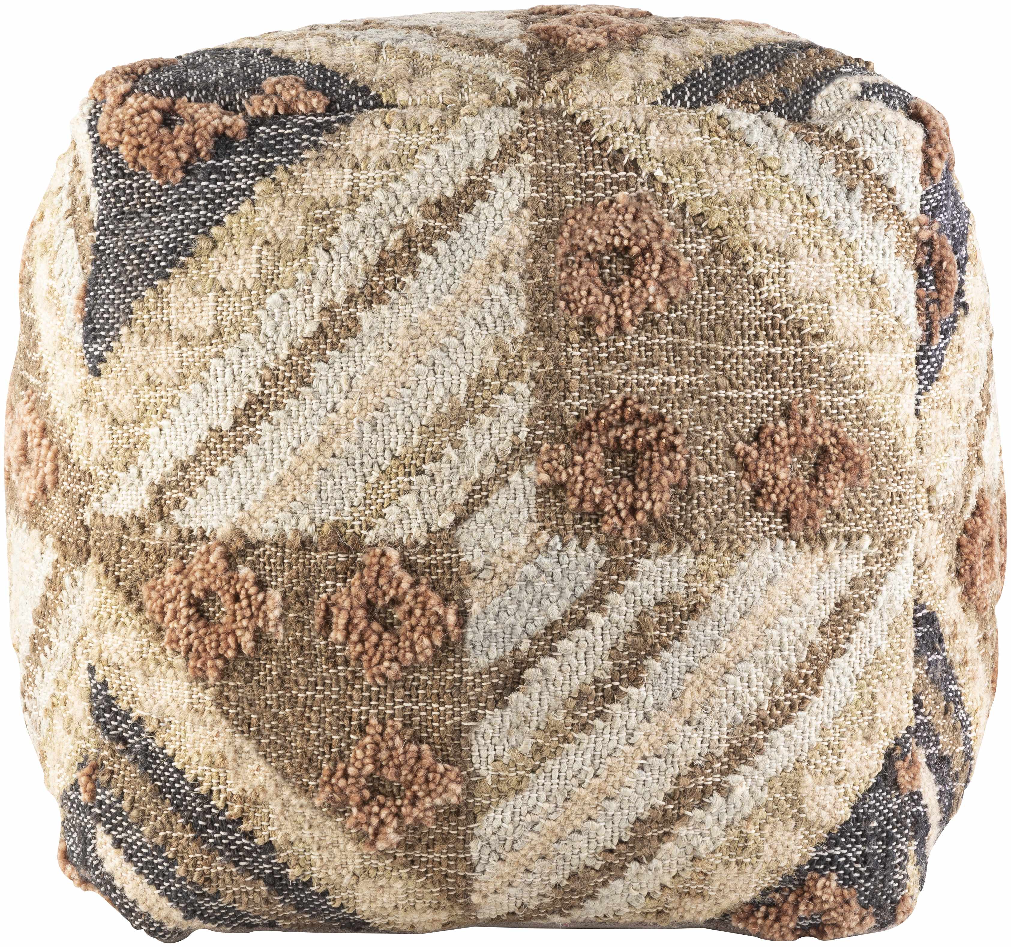 Ethnic Cube Pouf