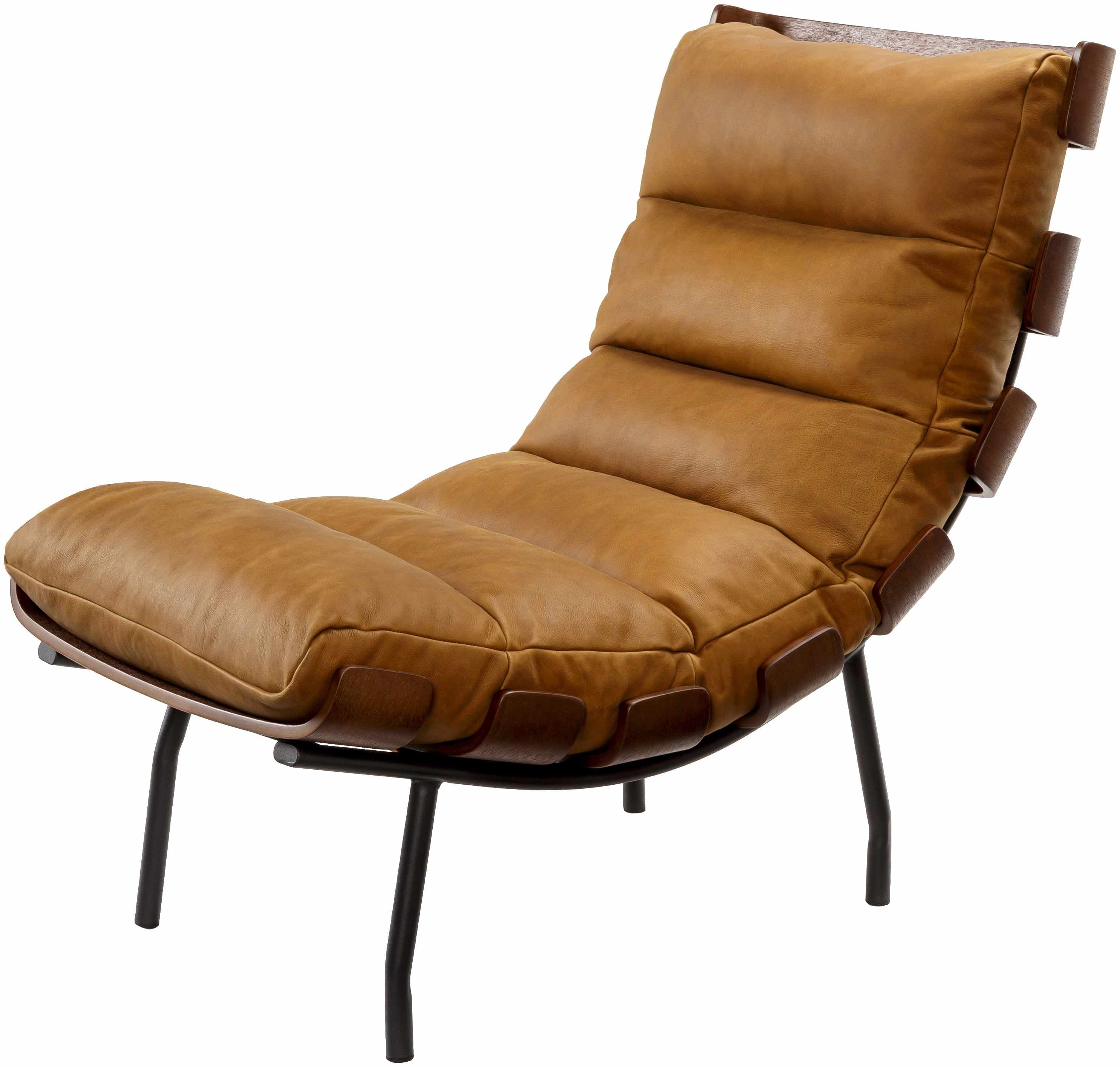 Zaragoza Brown Contemporary Lounger
