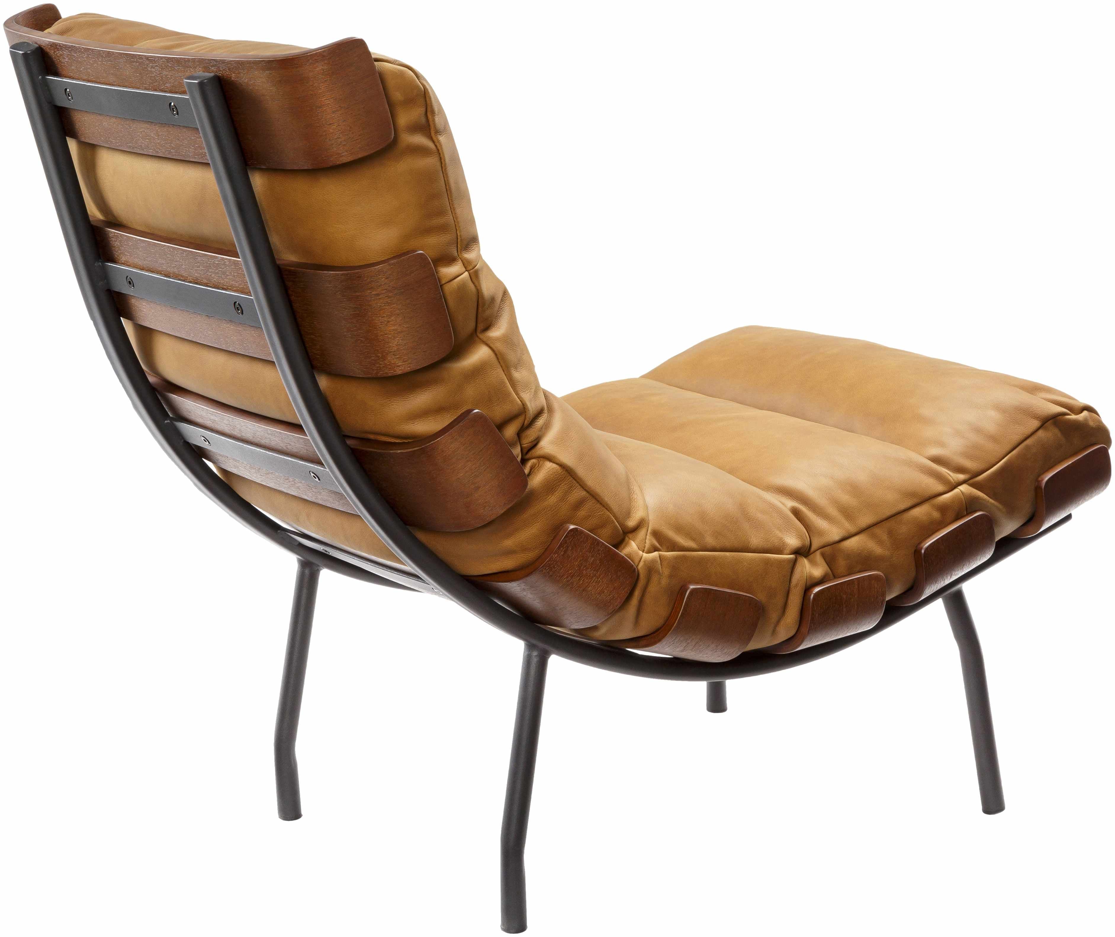 Zaragoza Brown Contemporary Lounger