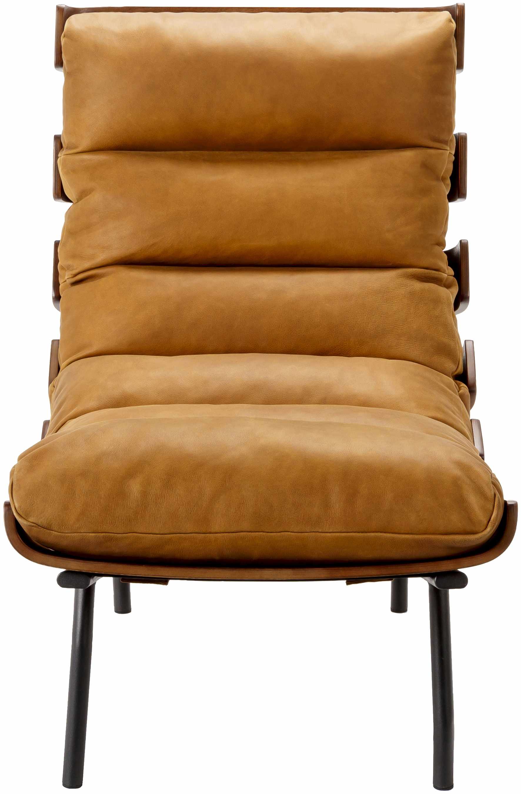 Zaragoza Brown Contemporary Lounger