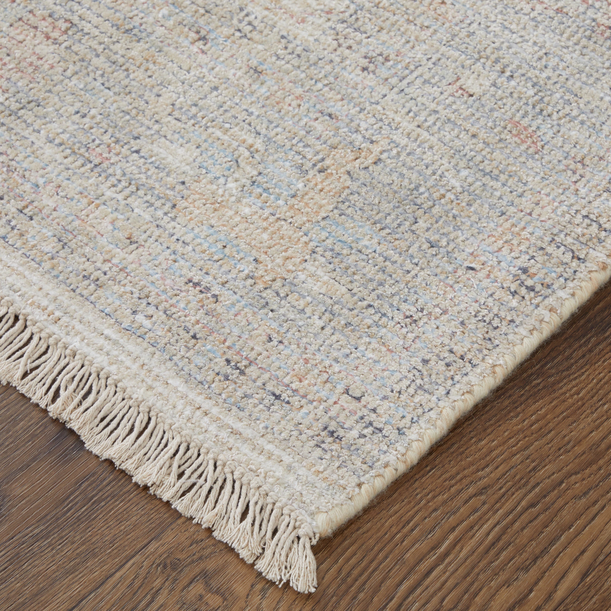 Caldwell Transitional Floral & Botanical - Ivory/Tan/Blue Area Rug