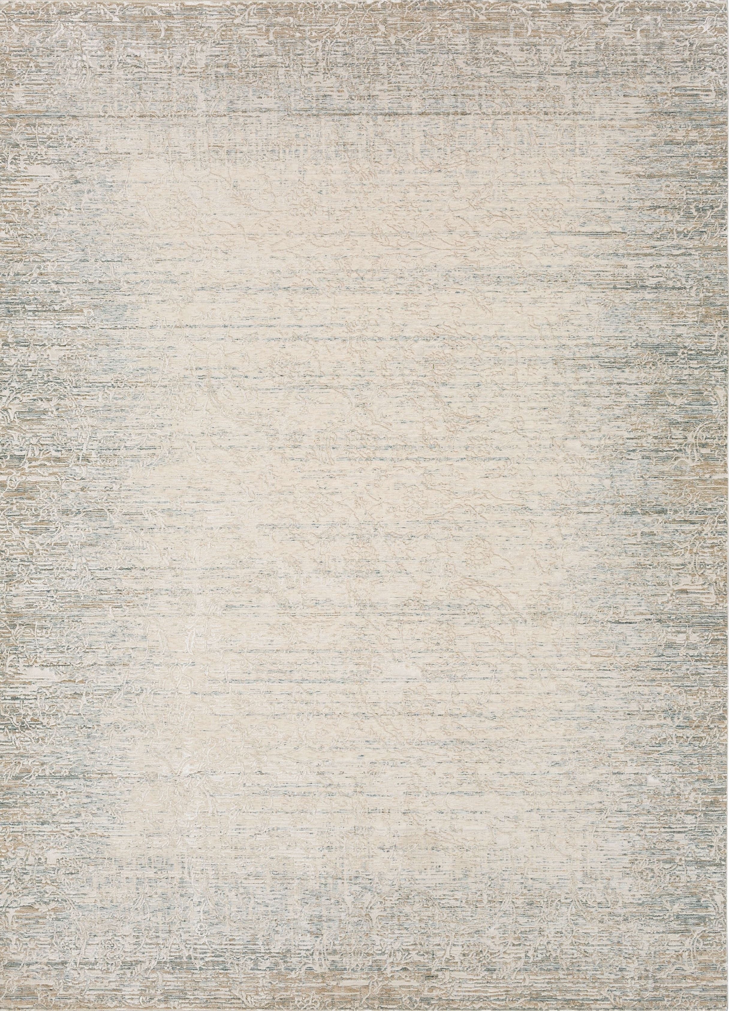 Mandawa Cream Dark Grey Area Rug