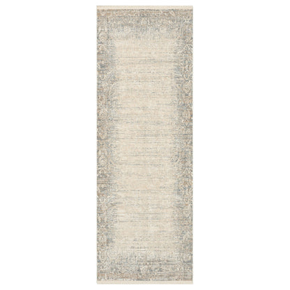 Mandawa Cream Dark Grey Area Rug
