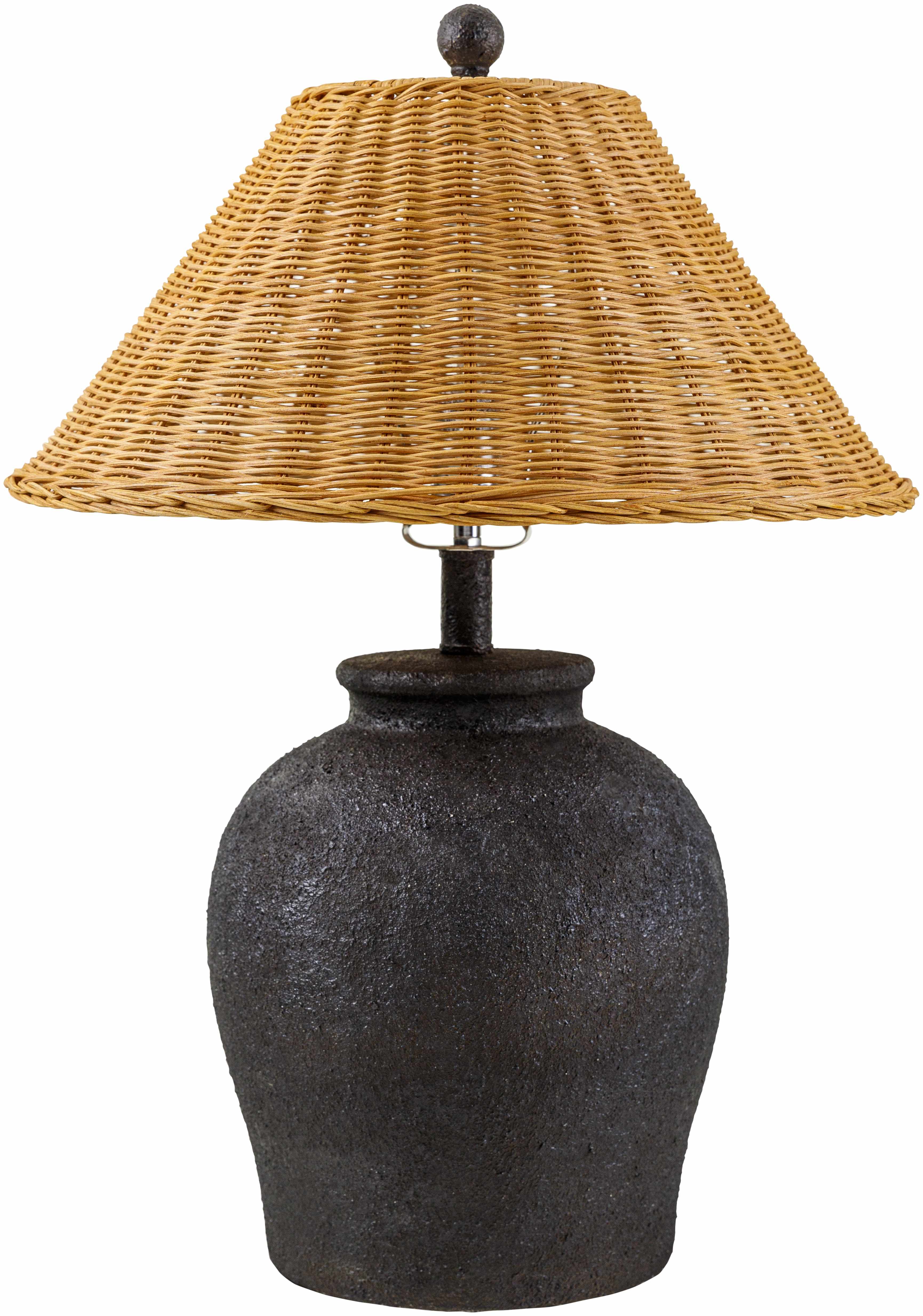Kokstad Black Ceramic Table Lamp