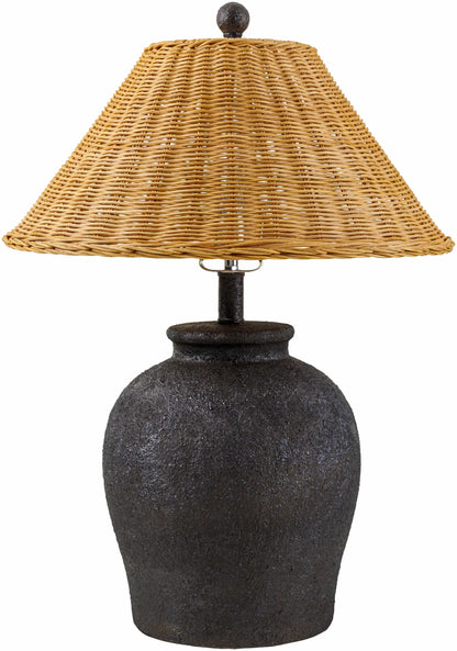 Kokstad Black Ceramic Table Lamp