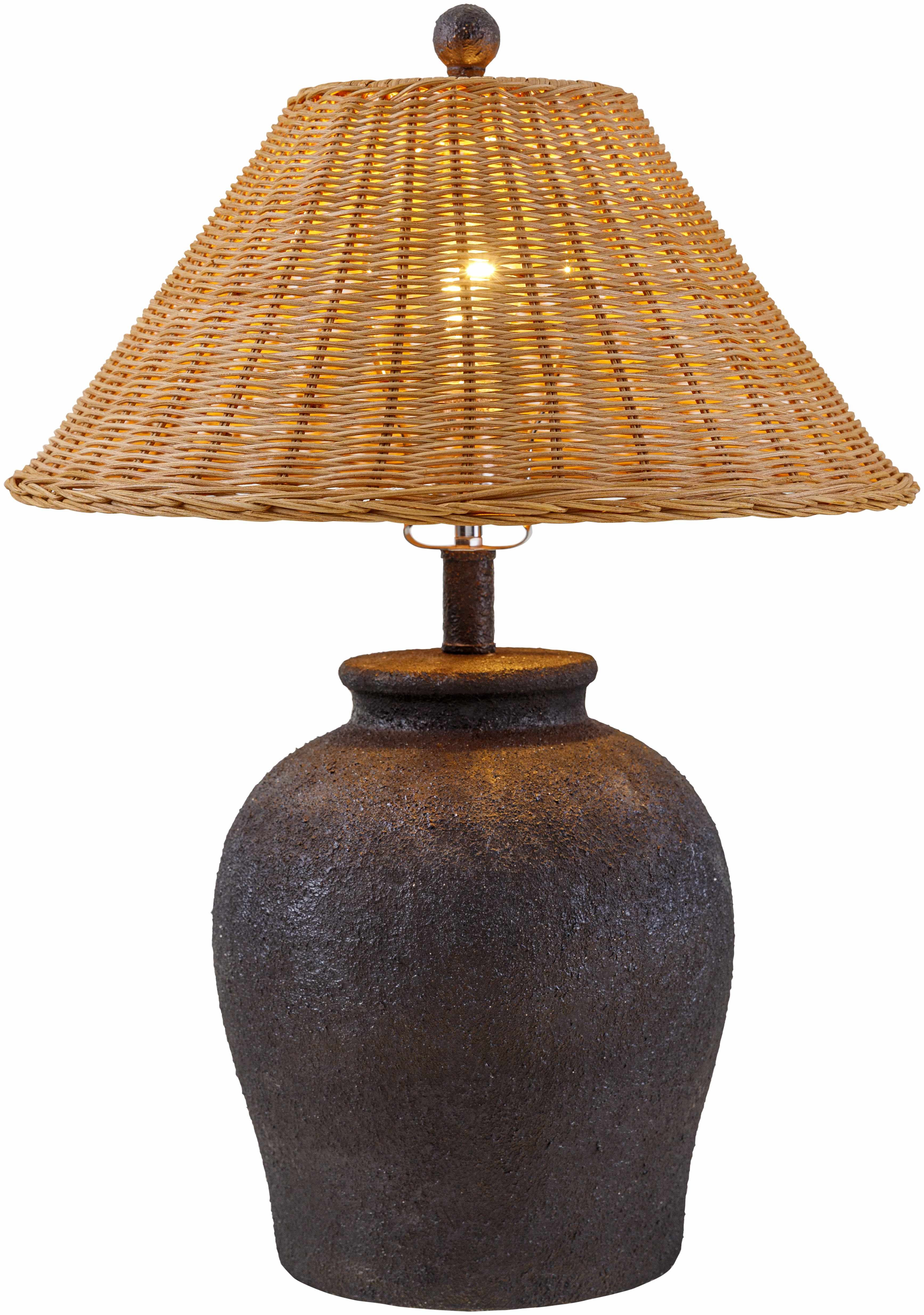 Kokstad Black Ceramic Table Lamp
