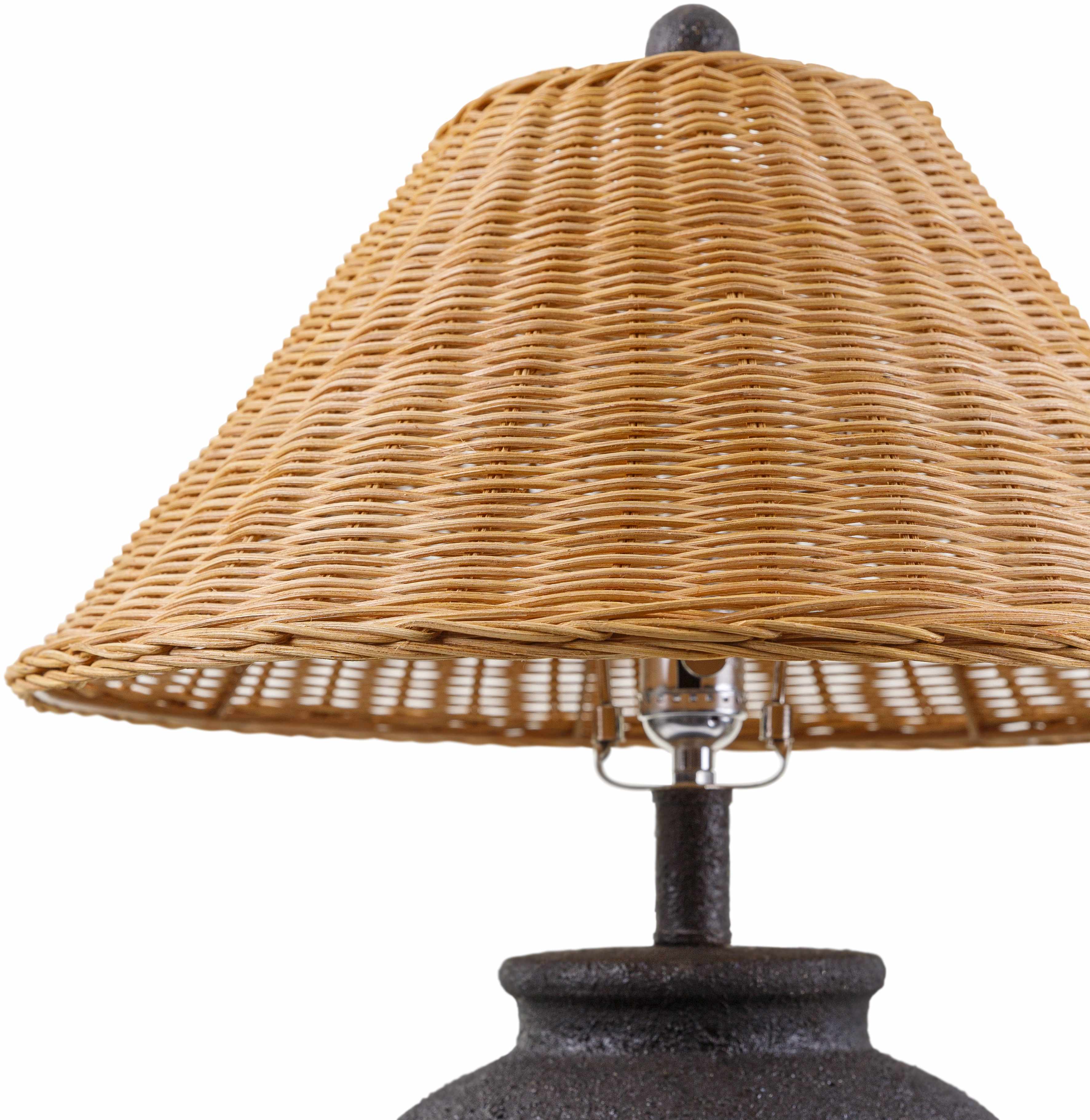 Kokstad Black Ceramic Table Lamp
