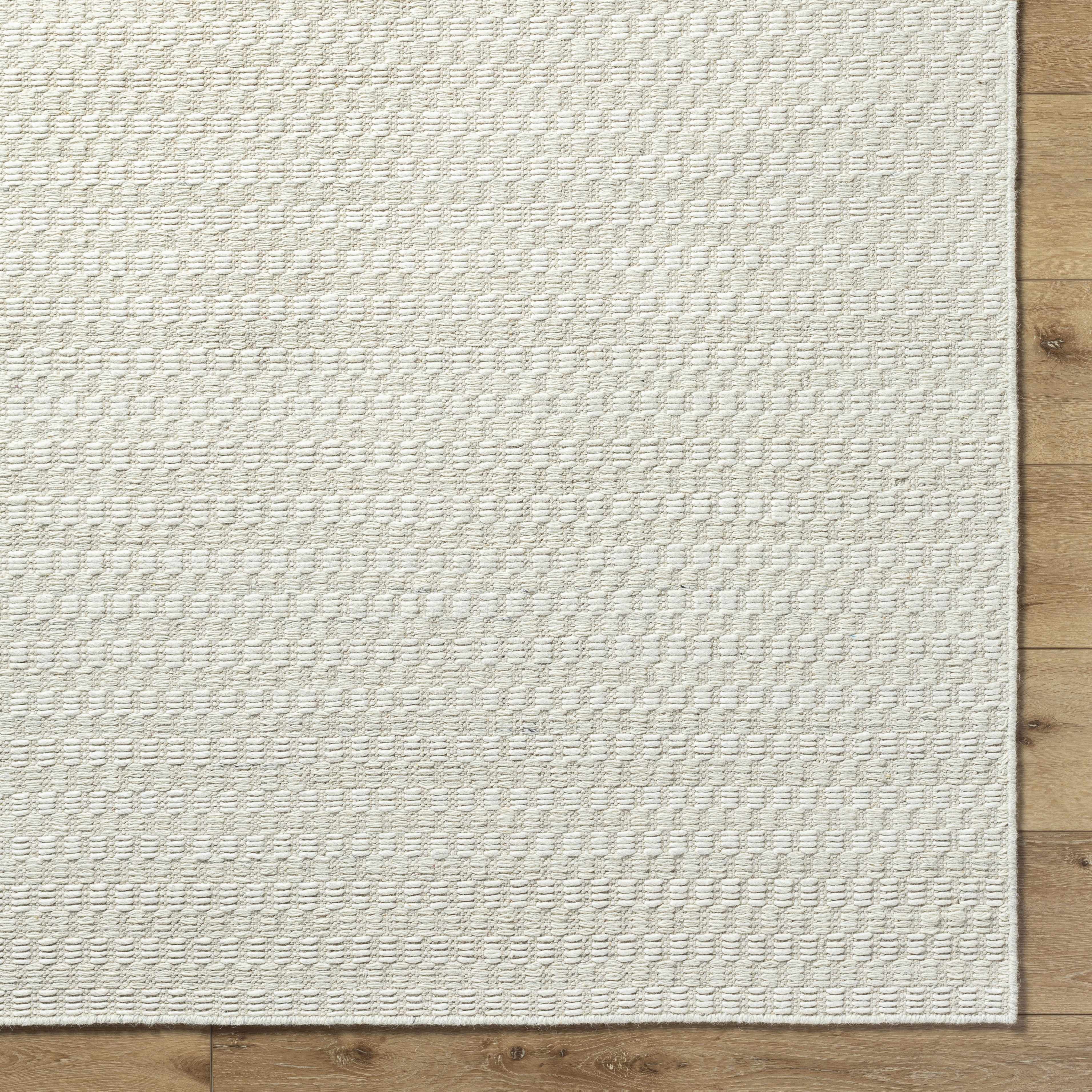 Natural Dreamy Wool Hand Woven Area Rug