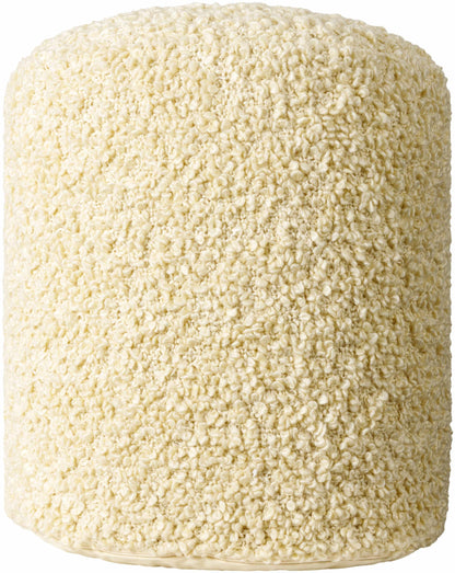 Antares Solid Woven Pouf