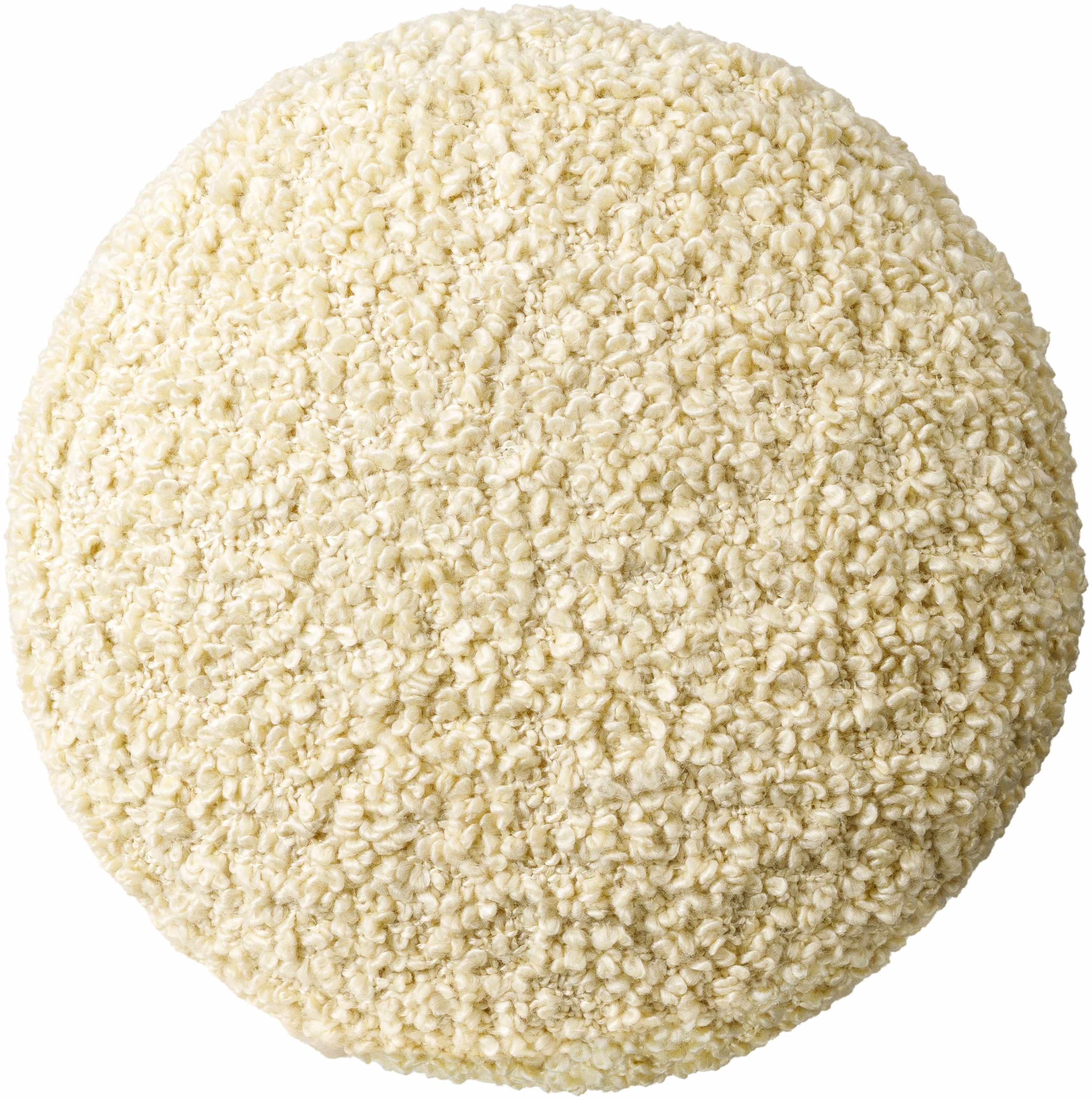 Antares Solid Woven Pouf