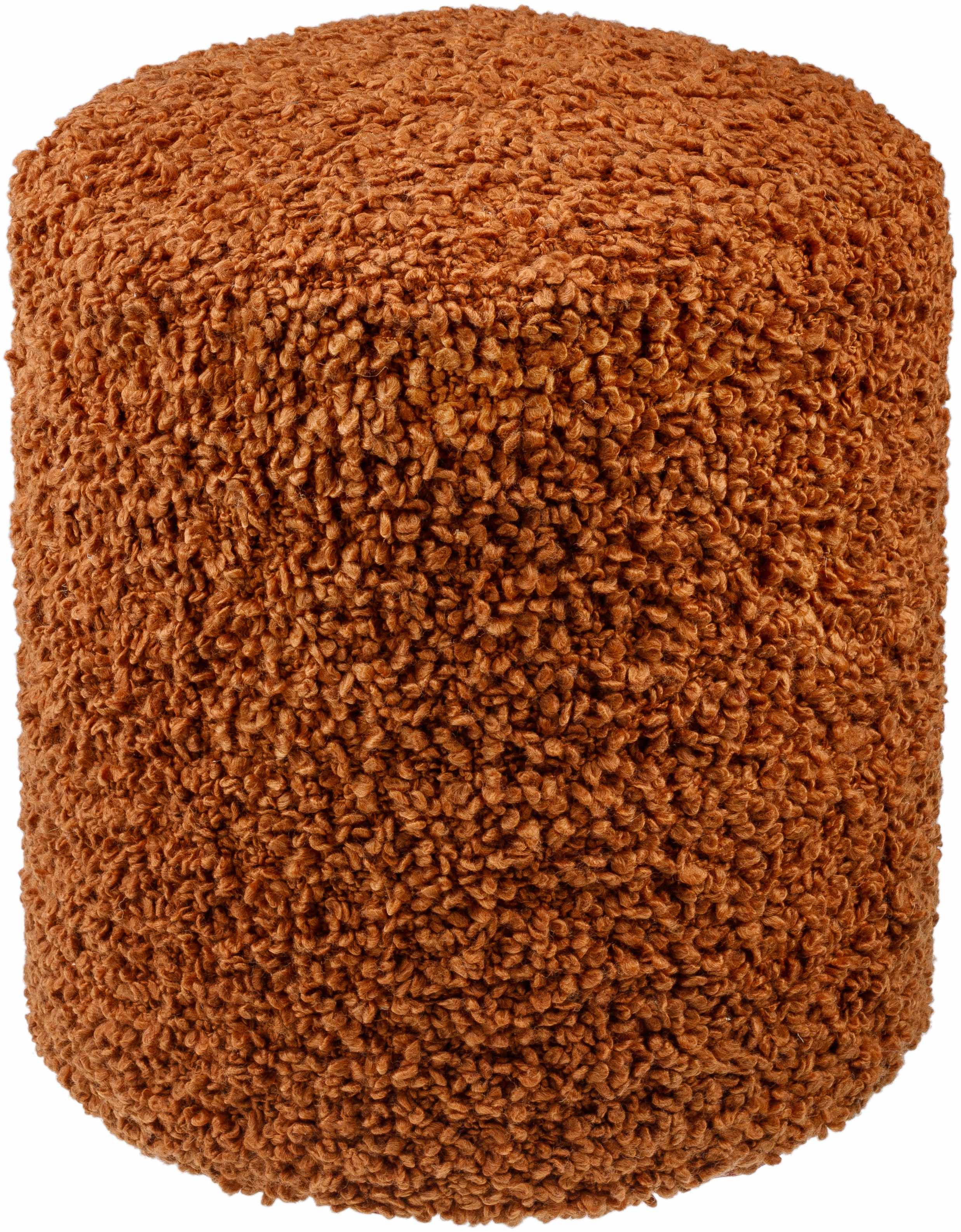 Antares Solid Woven Pouf