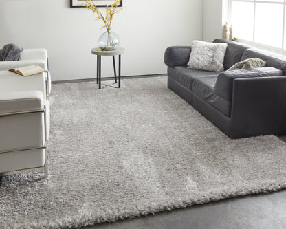 Darian Modern Solid - Silver/Gray Area Rug