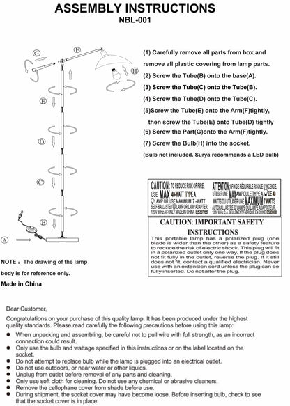 Mayurbhanj Floor Lamp